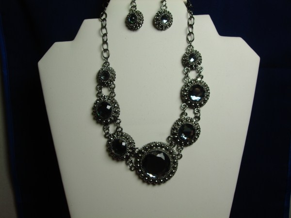 Crystal Stone Hematite Set